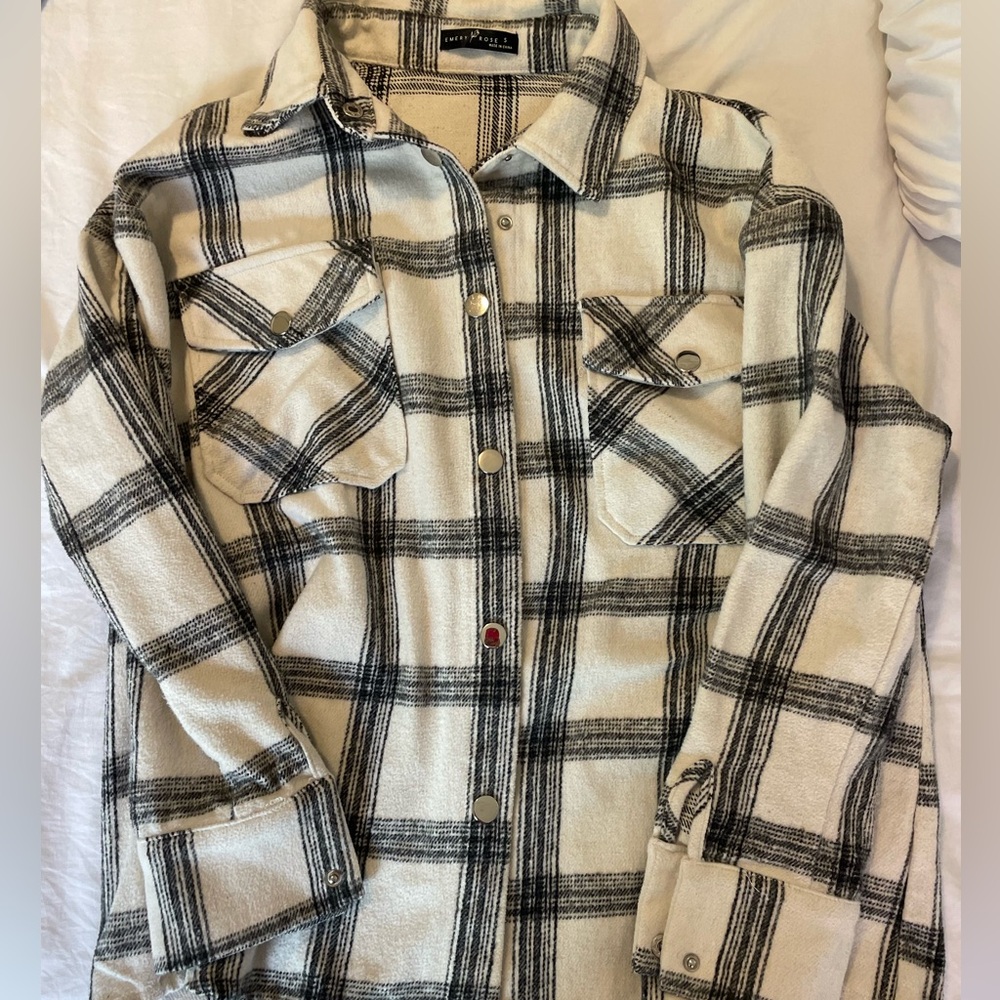 PLAID COAT